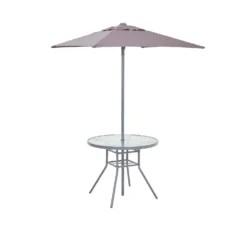 Andorra 4 Seater Garden Dining Set With Parasol 9 Andorra 4 Seater Garden Dining Set With Parasol -Garden & Outdoor Store 12887989 1114843691022435