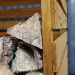 Mercia (Installation Included) Double Log Store -Garden & Outdoor Store 12888117 1855011214768628