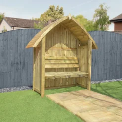 Mercia Arch Top Seated Arbour -Garden & Outdoor Store 12888308 1264884537788928