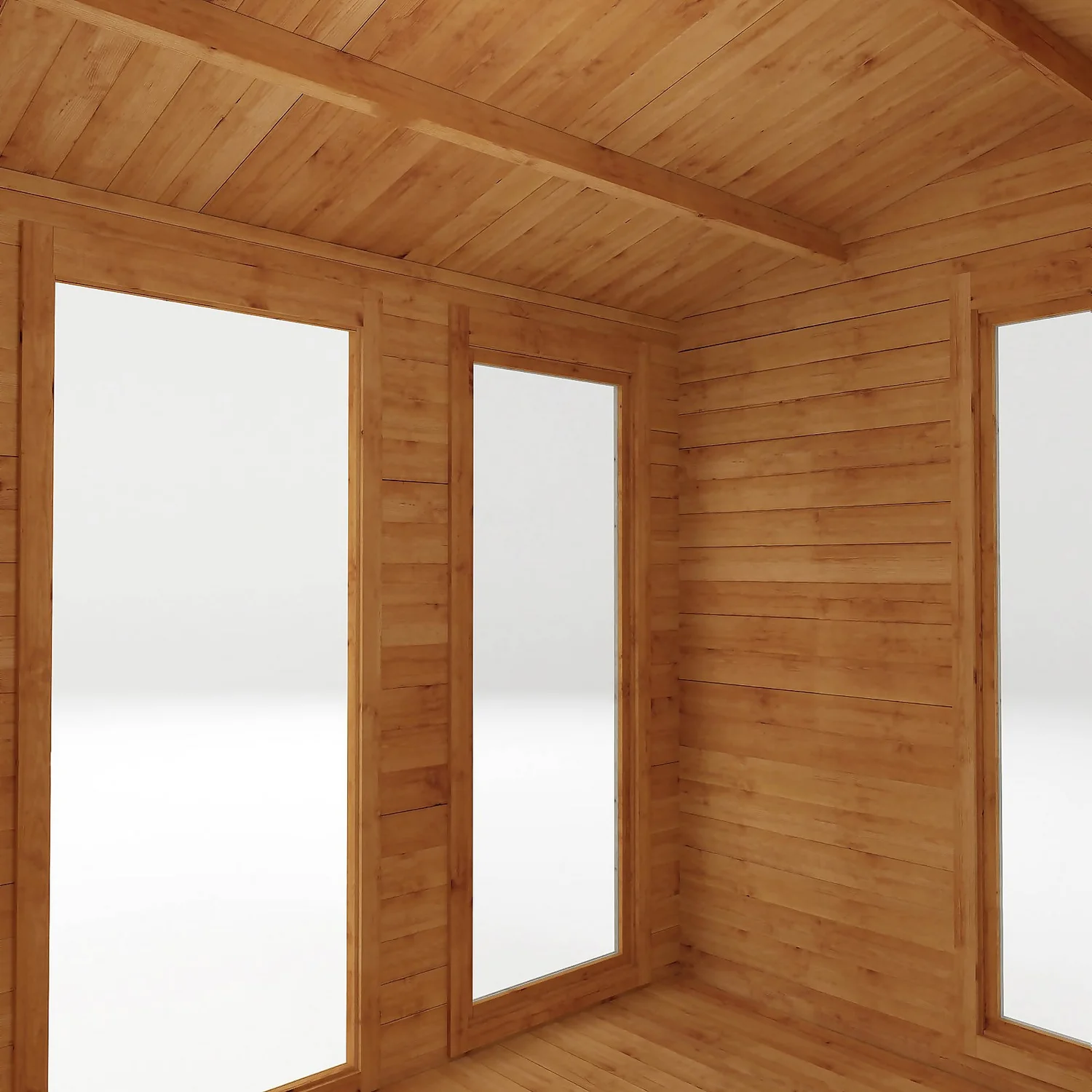 Mercia 3.5 X3m 19mm Log Cabin (Installed) 4 Mercia 3.5 X3m 19mm Log Cabin (Installed) - Image 4