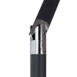 None 2.7m Crank & Tilt Parasol Light Grey - Dia. 38mm -Garden & Outdoor Store 12888568 3254843674349491