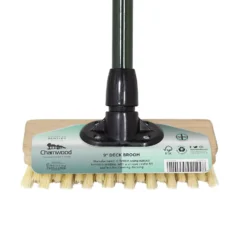 Charles Bentley Charnwood Deck Scrub With Scraper - 228mm -Garden & Outdoor Store 12890888 1424915831109397