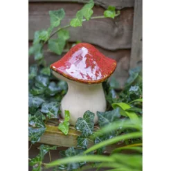 Ceramic Mushroom Garden Ornament - Medium -Garden & Outdoor Store 12890925 2484843660810764
