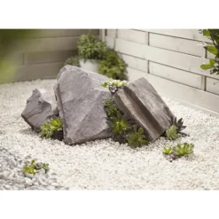 Stylish Stone Plum Slate Rockery