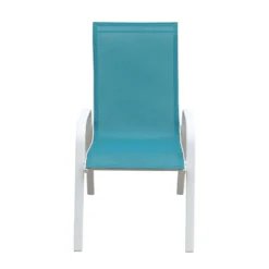 Malindi Stacking Chair - Blue -Garden & Outdoor Store 12904632 1984845868995954