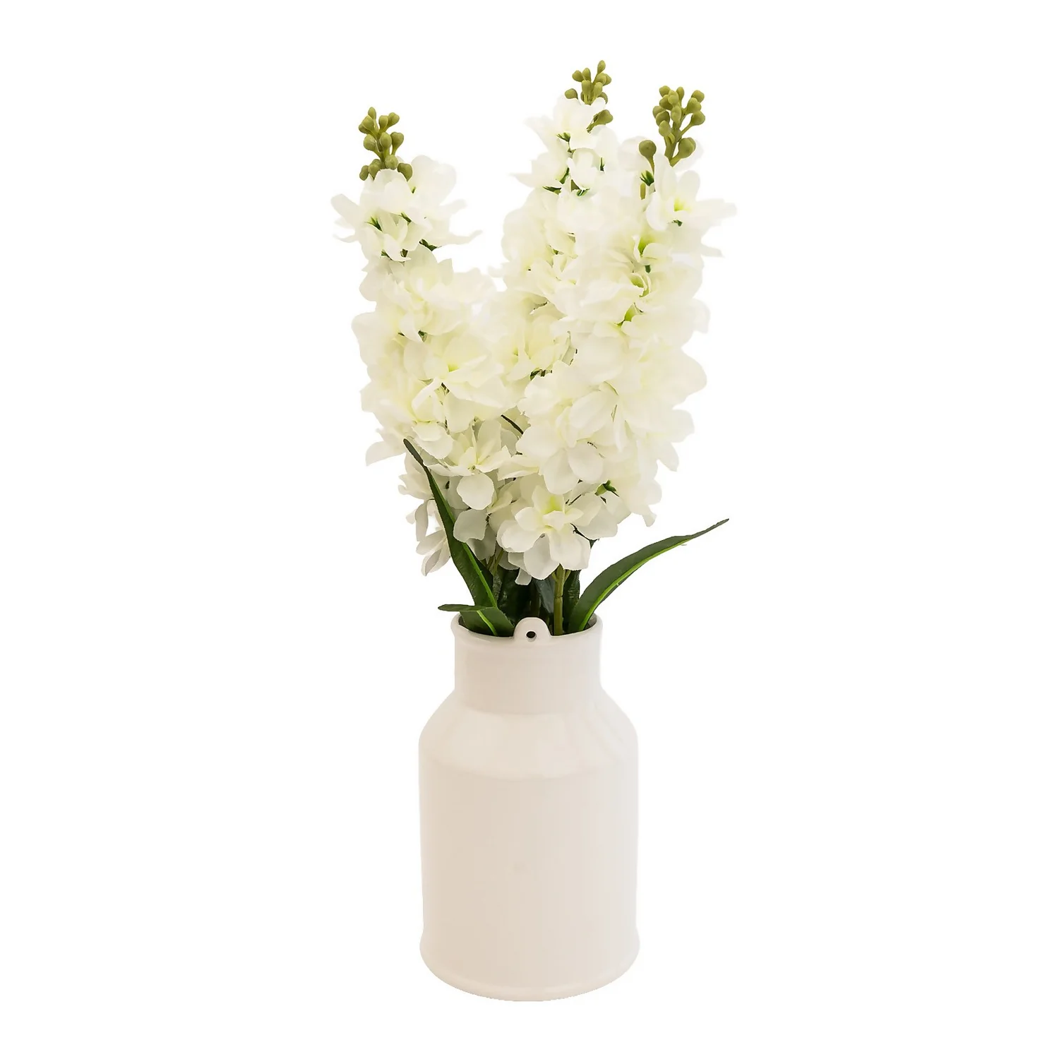 Delphiniums In Ceramic Jug 2 Delphiniums In Ceramic Jug - Image 2