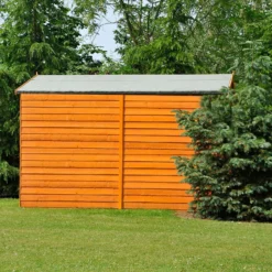Shire 10 X 6ft Shed Overlap Double Door - No Windows -Garden & Outdoor Store 13082797 1504862497771857