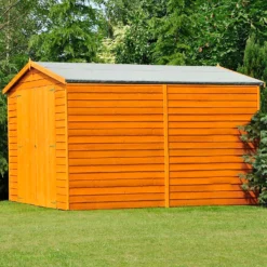 Shire 10 X 6ft Shed Overlap Double Door - No Windows -Garden & Outdoor Store 13082797 1744862497693104