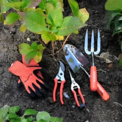 House Beautiful Gardening Gloves - Orange & Black -Garden & Outdoor Store 13188715 1074928026783356