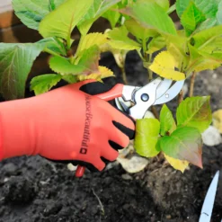 House Beautiful Gardening Gloves - Orange & Black -Garden & Outdoor Store 13188715 1084928026753869