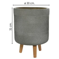 Liam Round Planter On 3 Legs - Large 9 Liam Round Planter On 3 Legs - Large -Garden & Outdoor Store 13222479 3174934510797230