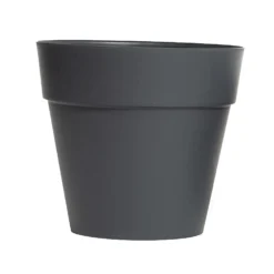 Soho Contemporary Grey Planter - 17cm