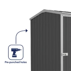 Absco 5 X 5ft Premier Reverse Apex - Dark Grey -Garden & Outdoor Store 13440843 6474929165723414