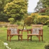 Anchor Fast FSC Weydale Rustic Alcove Garden Seat
