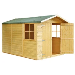 Shire 7 X 10ft Guernsey Double Door Garden Shed