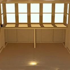 Shire 8 X 6ft Sun Pent Shed -Garden & Outdoor Store 13505284 1414931993360667