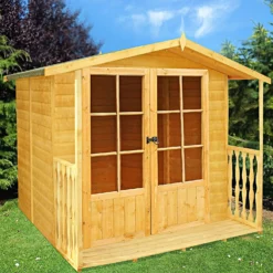 Shire 7xft7 Alnwick Summerhouse - Including Installation -Garden & Outdoor Store 13505293 1854965684487395