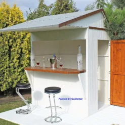 Shire 6 X 4ft Wooden Garden Bar - Including Installation -Garden & Outdoor Store 13505297 1804931991992589