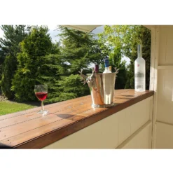 Shire 6 X 4ft Wooden Garden Bar - Including Installation -Garden & Outdoor Store 13505297 1974931992060623