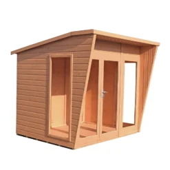 Shire 8 X 6ft Highclere Double Door Summerhouse -Garden & Outdoor Store 13505311 1374933734486534