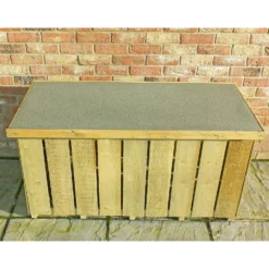 Shire Sawn Timber Garden Storage Log Box 4x2 -Garden & Outdoor Store 13505350 3894931992966533