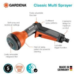 GARDENA Classic Multi-Sprayer -Garden & Outdoor Store 13514455 1214926525285465