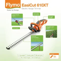 Flymo EasiCut 610XT Hedge Trimmer -Garden & Outdoor Store 13524810 5224936857421032