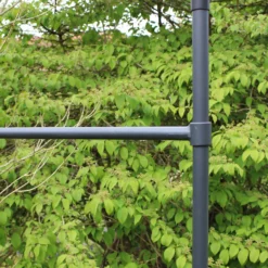 Agriframes Gothic Garden Arch - (H)2.5 X (W)1.5 X (D)0.45 M - Black -Garden & Outdoor Store 13526216 1074936305006786