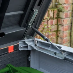 Keter Store It Out Ace Outdoor Garden Storage Shed 1200L - Grey / Graphite -Garden & Outdoor Store 13531577 1644925770838397