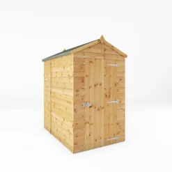 Mercia 6ft X 4ft Premium Windowless Shiplap Apex Shed - Including Installation