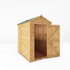 Mercia 6ft X 4ft Premium Windowless Shiplap Apex Shed - Including Installation -Garden & Outdoor Store 13555767 7824937164819101