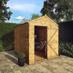 Mercia 8ft X 6ft Premium Windowless Shiplap Apex Shed -Garden & Outdoor Store 13555779 2784949334266277