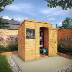 Mercia 6ft X 4ft Premium Shiplap Pent Shed -Garden & Outdoor Store 13555794 1304949337938436