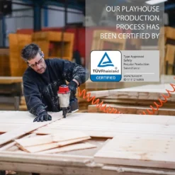 Mercia 7ft X 5ft Swiss Cottage Double Storey Playhouse 12 Mercia 7ft X 5ft Swiss Cottage Double Storey Playhouse -Garden & Outdoor Store 13555823 1384945374723570