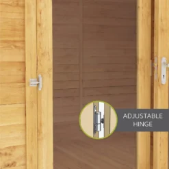 Mercia 4m X 4m Corner Log Cabin 44mm -Garden & Outdoor Store 13555841 1385025546410274