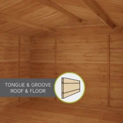 Mercia 4.5m X 3.5m Home Office Log Cabin 44mm -Garden & Outdoor Store 13555849 4865025545668371