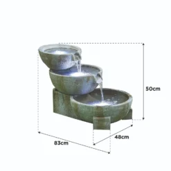 Stylish Fountain Oasis Water Feature With LEDs 11 Stylish Fountain Oasis Water Feature With LEDs -Garden & Outdoor Store 13846043 8054962028273395