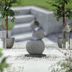 Stylish Fountain Illusion Falls Water Feature With LEDs 11 Stylish Fountain Illusion Falls Water Feature With LEDs -Garden & Outdoor Store 13846045 3854962027687717