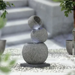 Stylish Fountain Illusion Falls Water Feature With LEDs 12 Stylish Fountain Illusion Falls Water Feature With LEDs -Garden & Outdoor Store 13846045 4344962027737883