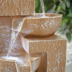 Stylish Fountain Sparkling Bowls Water Feature With LEDs -Garden & Outdoor Store 13846048 1034971880455348