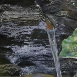 Stylish Fountain Hinoki Springs Water Feature With LEDs -Garden & Outdoor Store 13846067 3834962027928554