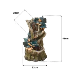 Stylish Fountain Spellbound Water Feature With LEDs -Garden & Outdoor Store 13846074 1034978880968530