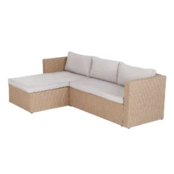Alexandria Rattan Effect Garden Corner Sofa Set -Garden & Outdoor Store 13936306 1115022386545089