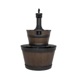 Stylish Fountain Whiskey Barrels Garden Water Feature 19 Stylish Fountain Whiskey Barrels Garden Water Feature -Garden & Outdoor Store 13944159 1945005845191088