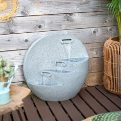 Stylish Fountain Kyoto Falls Garden Water Feature With LEDs 12 Stylish Fountain Kyoto Falls Garden Water Feature With LEDs -Garden & Outdoor Store 13947170 2105005844858475