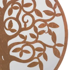 MirrorOutlet Round Garden Mirror - 60cm 5 MirrorOutlet Round Garden Mirror - 60cm -Garden & Outdoor Store 13950583 1764987139410758