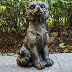 Bronze Look Fox Garden Ornament -Garden & Outdoor Store 13965952 4945014596616911