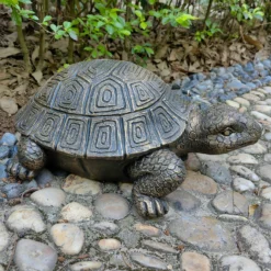 Bronze Look Tortoise Garden Ornament -Garden & Outdoor Store 13965953 6695014597233924