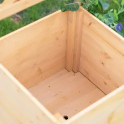 Homebase Wooden Garden Arched Trellis With Planters -Garden & Outdoor Store 13967032 1055014369323618