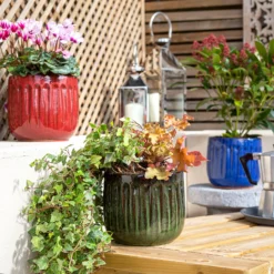 Chiswick Running Pot Blue - 30cm -Garden & Outdoor Store 13973639 1415011238839320